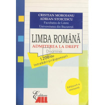 Limba romana - Admiterea la drept