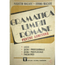 Gramatica limbii romane pentru admitere