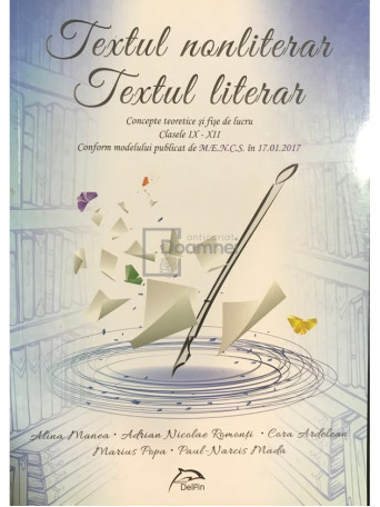 Textul nonliterar - Textul literar