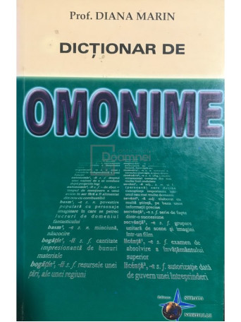 Dictionar de omonime