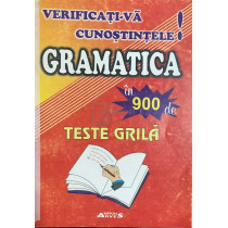 Gramatica in 900 de teste grila