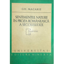 Sentimentul naturii in proza romaneasca a secolului XX