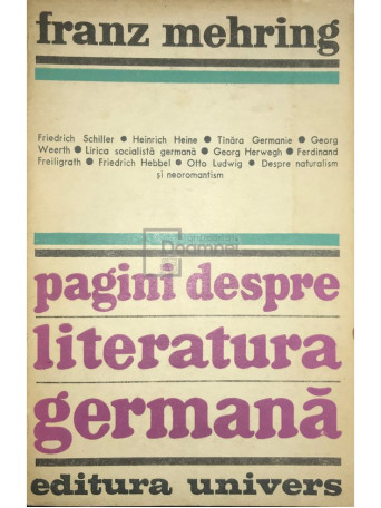 Pagini despre literatura germana