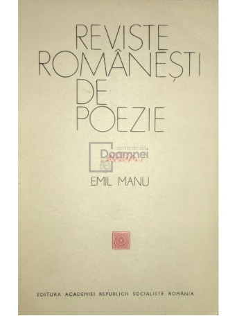 Reviste romanesti de poezie