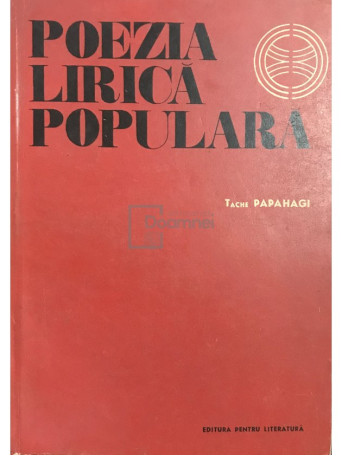 Poezia lirica populara