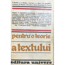 Pentru o teorie a textului