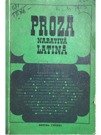 Proza narativa latina