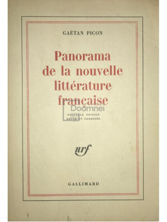 Panorama de la nouvelle litterature francaise