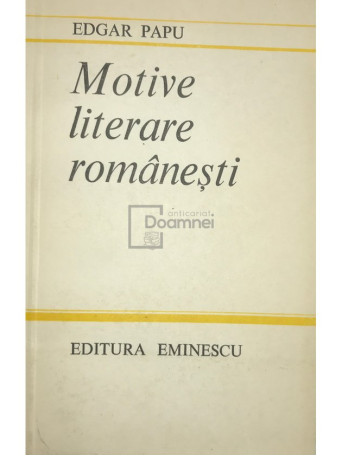 Motive literare romanesti