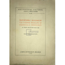 Raporturile romanilor cu Ledru-Rollin si radicalii francezi