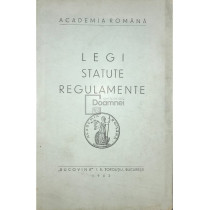 Legi, statute, regulamente