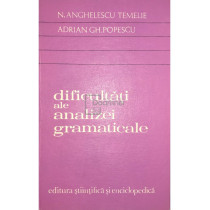 Dificultati ale analizei gramaticale