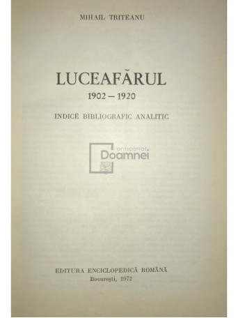 Luceafarul - Bibliografie