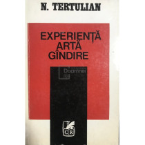 Experienta, arta, gandire (dedicatie)