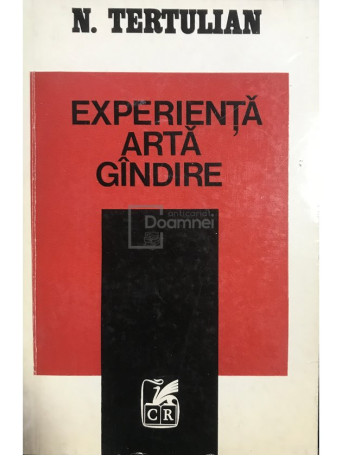 Experienta, arta, gandire (dedicatie)