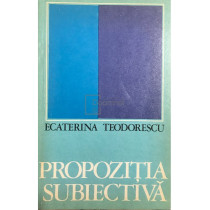 Propozitia subiectiva