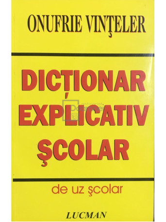 Dictionar explicativ scolar