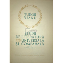 Studii de literatura universala si comparata