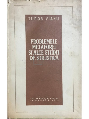 Problemele metaforei si alte studii de stilistica