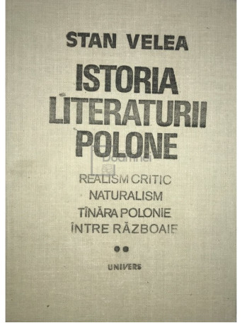 Istoria literaturii polone - vol. 2