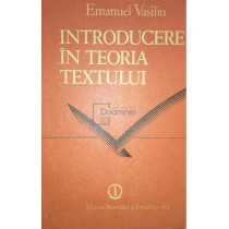 Introducere in teoria textului