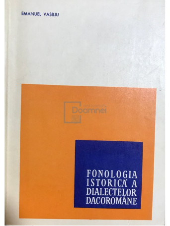 Fonologia istorica a dialectelor dacoromane