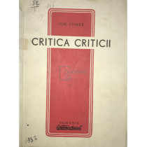 Critica criticii