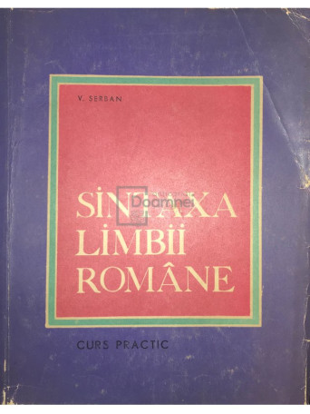 Sintaxa limbii romane - Curs practic