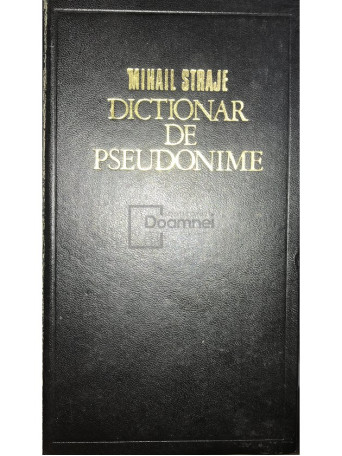 Dictionar de pseudonime