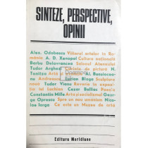 Sinteze, perspective, opinii din Gandirea Romaneasca despre arta