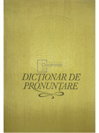 Dictionar de pronuntare nume proprii straine