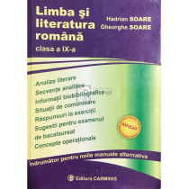 Limba si literatura romana, clasa a IX-a