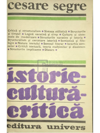 Istorie, cultura, critica