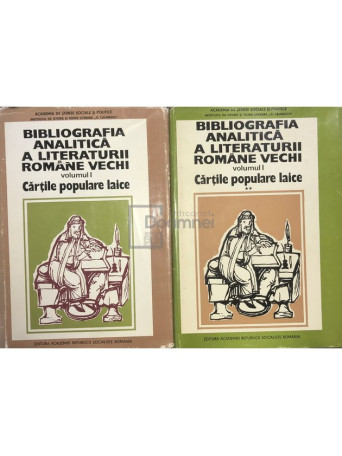 Bibliografia analitica a literaturii romane vechi, 2 vol. (dedicatie)