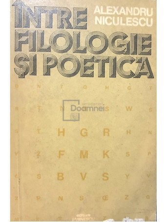 Intre filologie si poetica