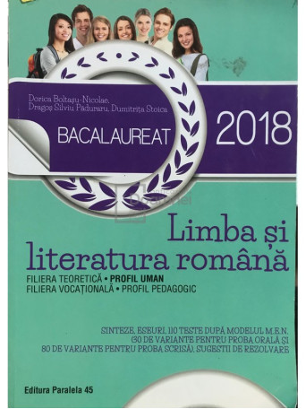 Limba si literatura romana - bacalaureat 2018