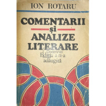 Comentarii si analize literare (ed. II)