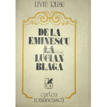 De la Eminescu la Lucian Blaga