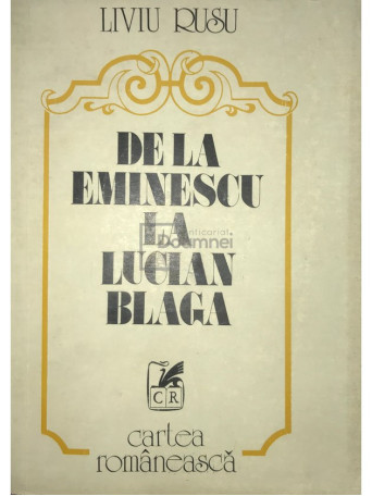 De la Eminescu la Lucian Blaga