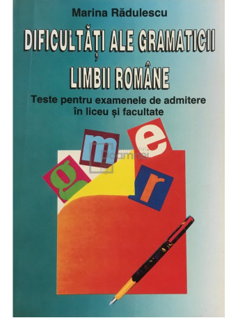 Dificultati ale gramaticii limbii romane