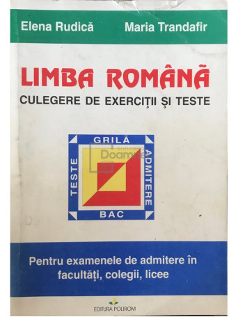 Limba romana - Culegere de exercitii si teste