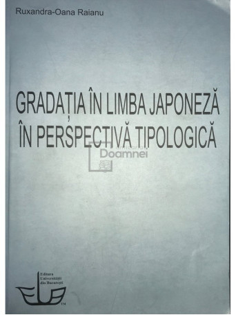 Gradatia in limba japoneza in perspectiva tipologica