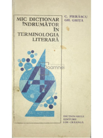 Mic dictionar indrumator in terminologia literara