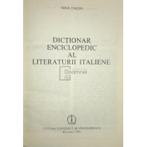 Dictionar enciclopedic al literaturii italiene