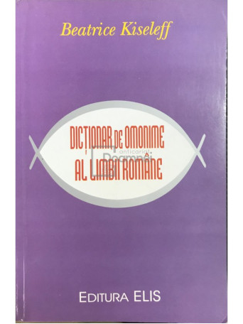 Dictionar de omonime al limbii romane