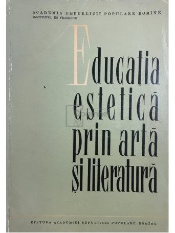 Educatia estetica prin arta si literatura