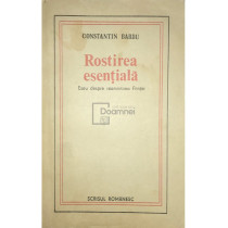 Rostirea esentiala