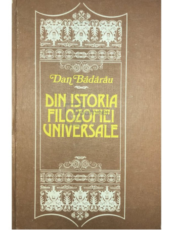 Din istoria filozofiei universale