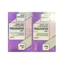 Bonnes copies de baccalaureat - Philosophie, 2 vol.