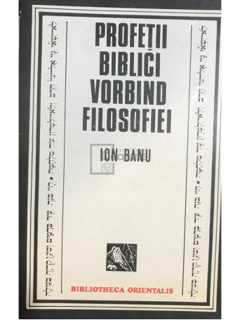 Profetii biblici vorbind filosofiei